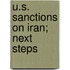 U.S. Sanctions on Iran; Next Steps