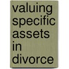 Valuing Specific Assets in Divorce door Robert D. Feder