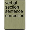 Verbal Section Sentence Correction door Punit Raja Surya Chandra