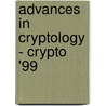 Advances in Cryptology - Crypto '99 door M. Wiener