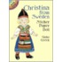 Christina From Sweden Sticker Paper