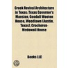 Greek Revival Architecture in Texas by Not Available