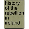 History Of The Rebellion In Ireland by James Gordon