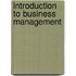 Introduction to Business Management