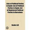 Lists of Political Parties in Spain by Not Available