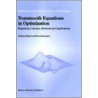 Nonsmooth Equations in Optimization by Diethard Klatte