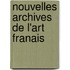 Nouvelles Archives de L'Art Franais