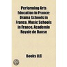 Performing Arts Education in France by Not Available