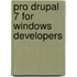 Pro Drupal 7 For Windows Developers
