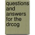 Questions And Answers For The Drcog