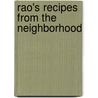 Rao's Recipes From The Neighborhood door Frank Pellegrino