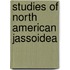 Studies Of North American Jassoidea