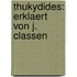 Thukydides: Erklaert Von J. Classen