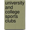 University and College Sports Clubs door Not Available