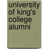 University of King's College Alumni door Not Available