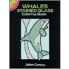 Whales Stained Glass Colouring Book door John Green