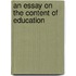 An Essay on the Content of Education