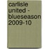 Carlisle United - Blueseason 2009-10