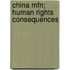 China Mfn; Human Rights Consequences