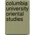 Columbia University Oriental Studies
