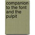 Companion To The Font And The Pulpit