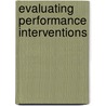 Evaluating Performance Interventions by Diane Kirrane