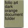 Folio A4 Dark Orange Document Folder by Moleskine