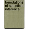Foundations Of Statistical Inference door Yoel Haitovsky