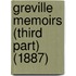 Greville Memoirs (Third Part) (1887)
