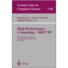 High Performance Computing - Hipc'99 by V.K. Prasanna