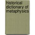 Historical Dictionary Of Metaphysics