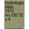 Hydrologic Data, 1972  No.130:72 V.4 door California. Dept. Of Water Resources