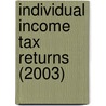 Individual Income Tax Returns (2003) by United States. Division