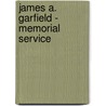 James A. Garfield - Memorial Service door James Gillespie Blaine