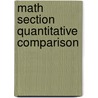 Math Section Quantitative Comparison door Punit Raja Surya Chandra