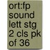 Ort:fp Sound Lett Stg 2 Cls Pk Of 36