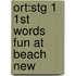 Ort:stg 1 1st Words Fun At Beach New