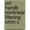 Oxf Handb Nonlinear Filtering Ohim C by Dan Crisan