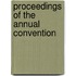 Proceedings Of The Annual Convention
