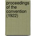 Proceedings of the Convention (1922)