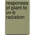 Responses Of Plant To Uv-b Radiation
