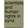 Scientists And Human Rights In Syria door National Academy of Sciences Rights