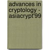 Advances In Cryptology - Asiacrypt'99 door E. Okamoto