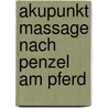 Akupunkt Massage nach Penzel am Pferd door Dieter Mahlstedt