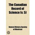 Canadian Record Of Science (Volume 5)