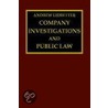 Company Investigations and Public Law door Andrew Lidbetter