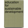 Education For Sustainable Development door Onbekend