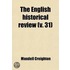 English Historical Review (Volume 31)