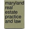 Maryland Real Estate Practice And Law door Don White