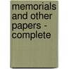 Memorials and Other Papers - Complete door Thomas de Quincey